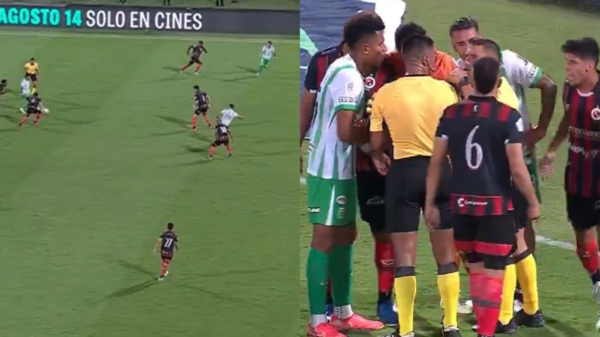 Escándalo en partido de Nacional y Cúcuta