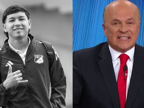 “Qué irrespeto tan grande”, Carlos Antonio Vélez sobre el minuto de silencio para Santiago Castrillón en el Santa Fe - Medellín