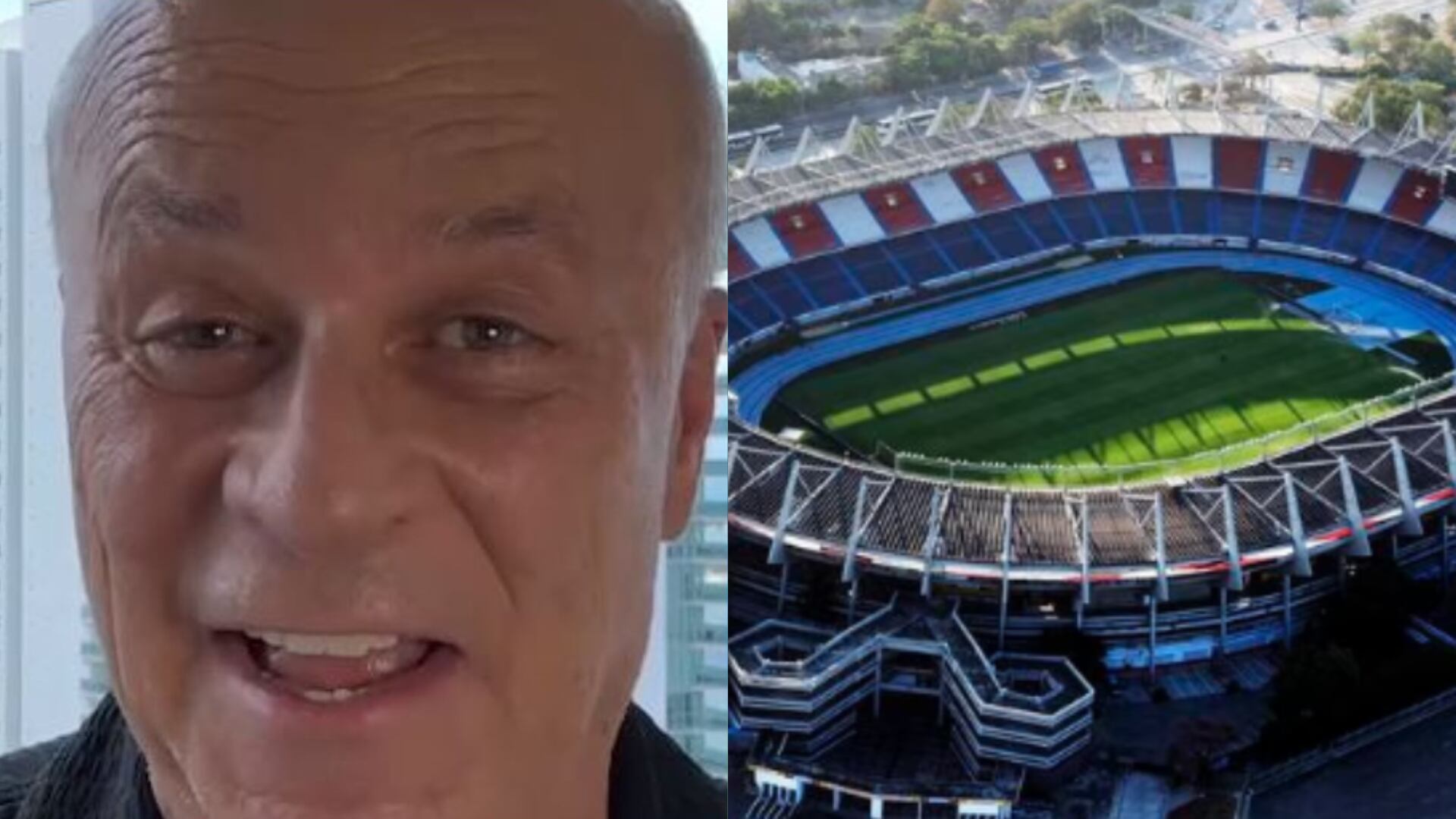 Carlos Antonio Vélez y Estadio Metropolitano - Fotos: Redes sociales