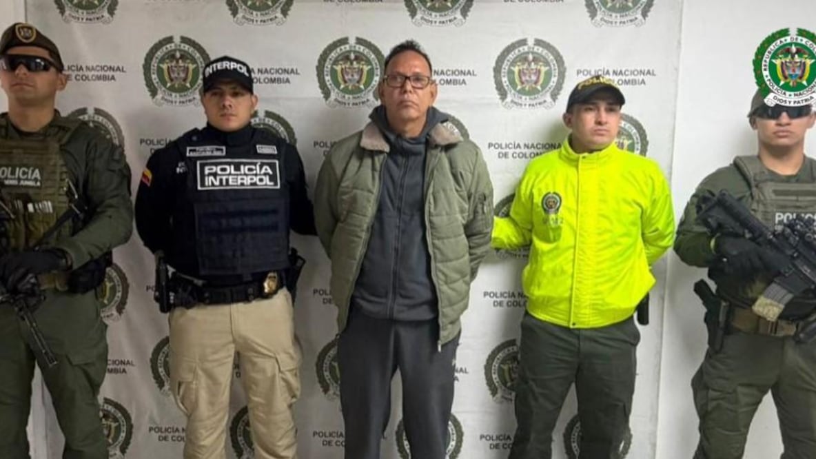 Capturan en Bogotá a Glenn Sherman de Freitas.