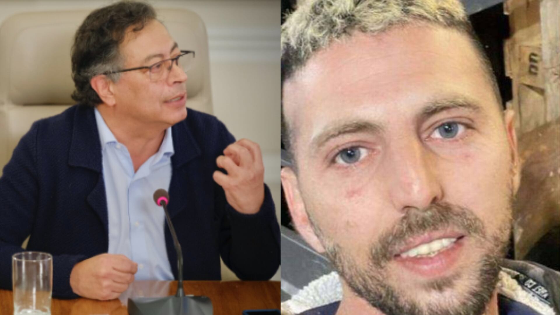 Petro y Elkana Bohbot, el ciudadano colombo/israelí.