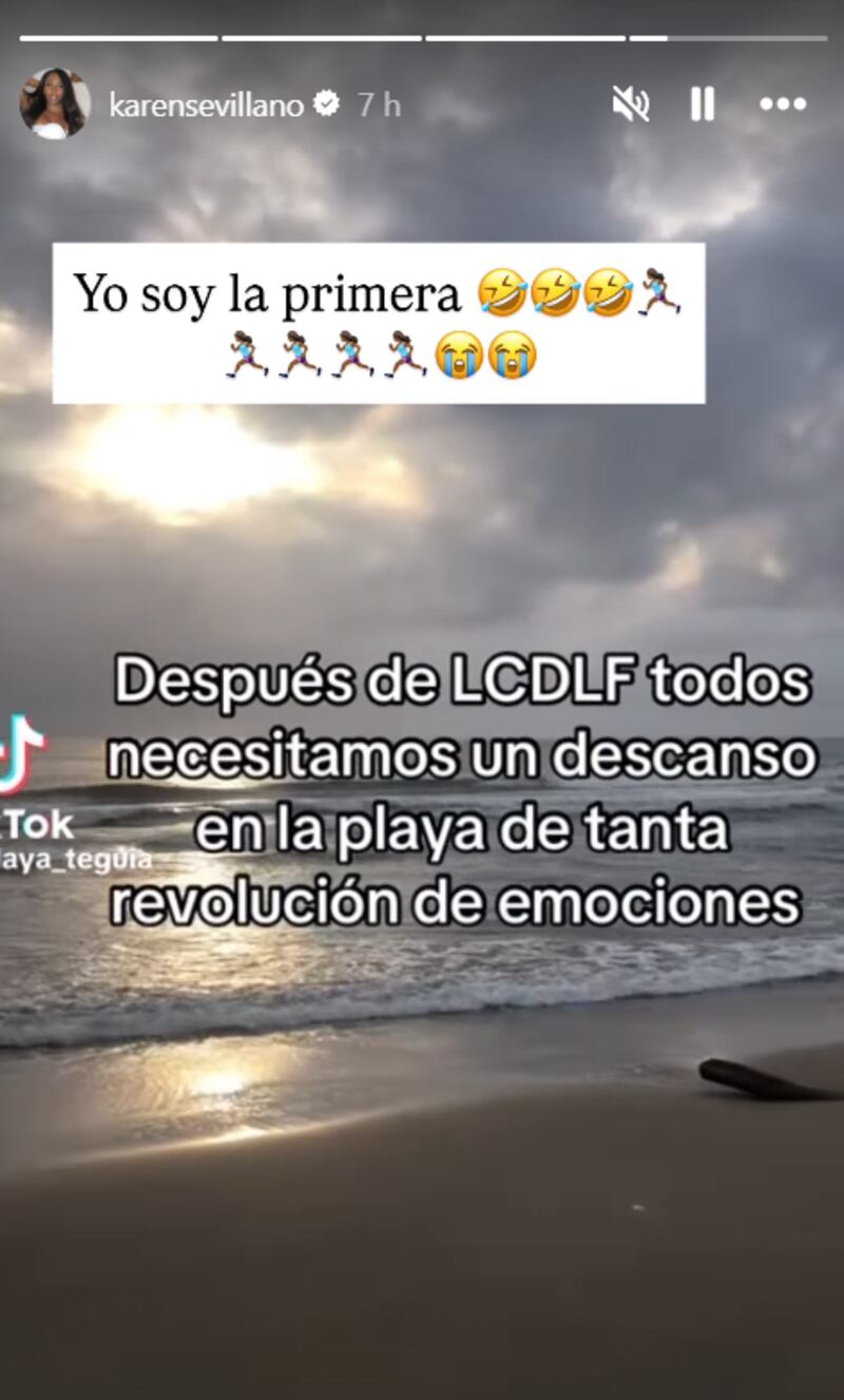 Karen Sevillano reveló que ya tiene plan para cuando se acabe LCDLF2