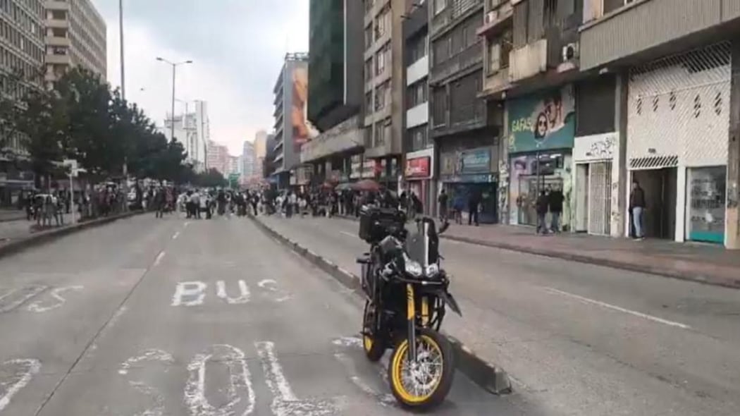 Movilidad en vivo en Bogotá hoy martes 28 de abril.