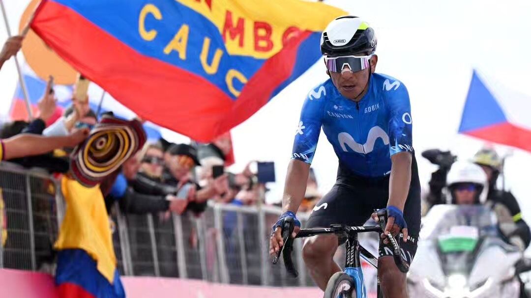 Nairo Quintana en el Giro de Italia 2024