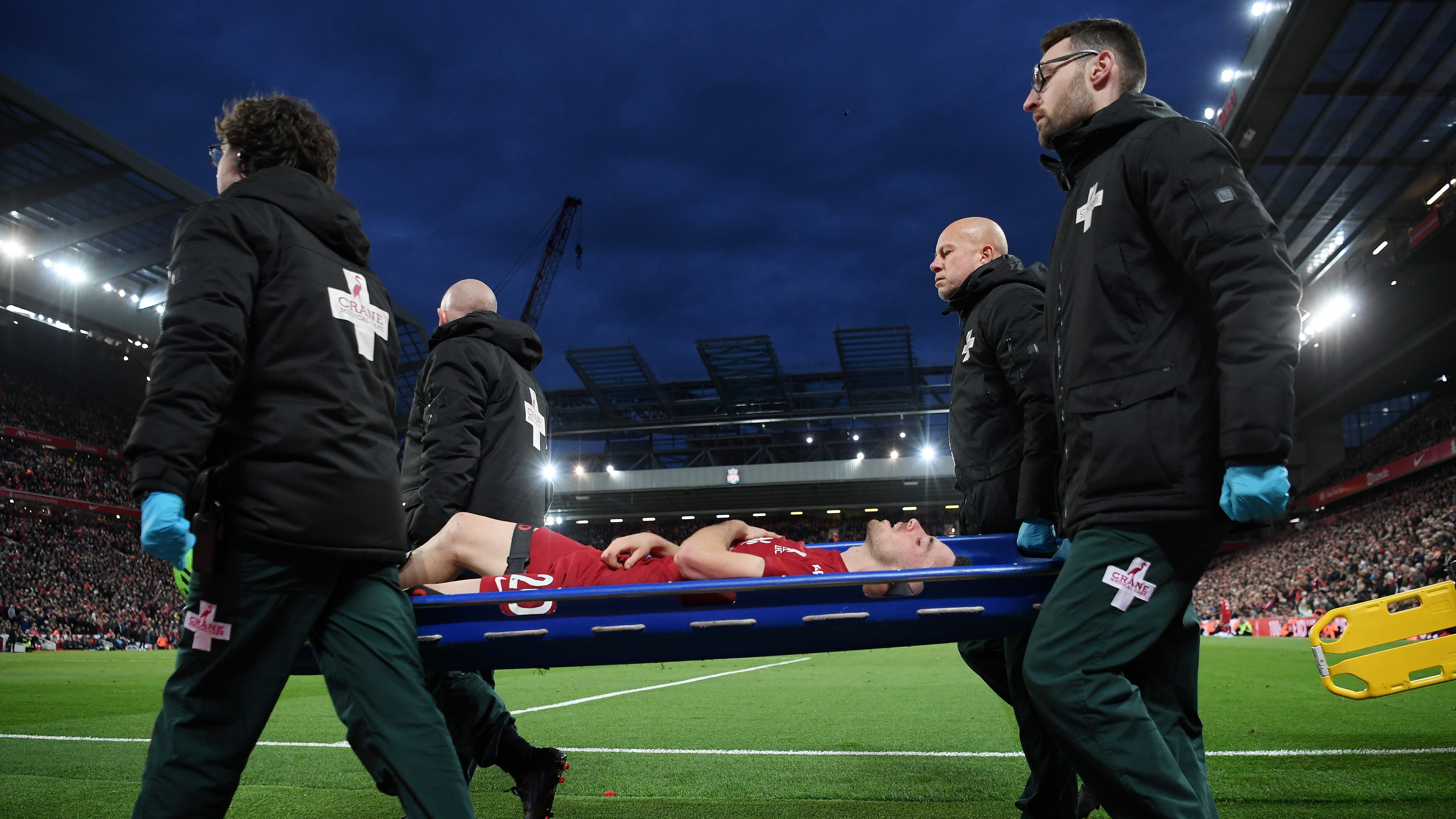 Lesión en el Liverpool