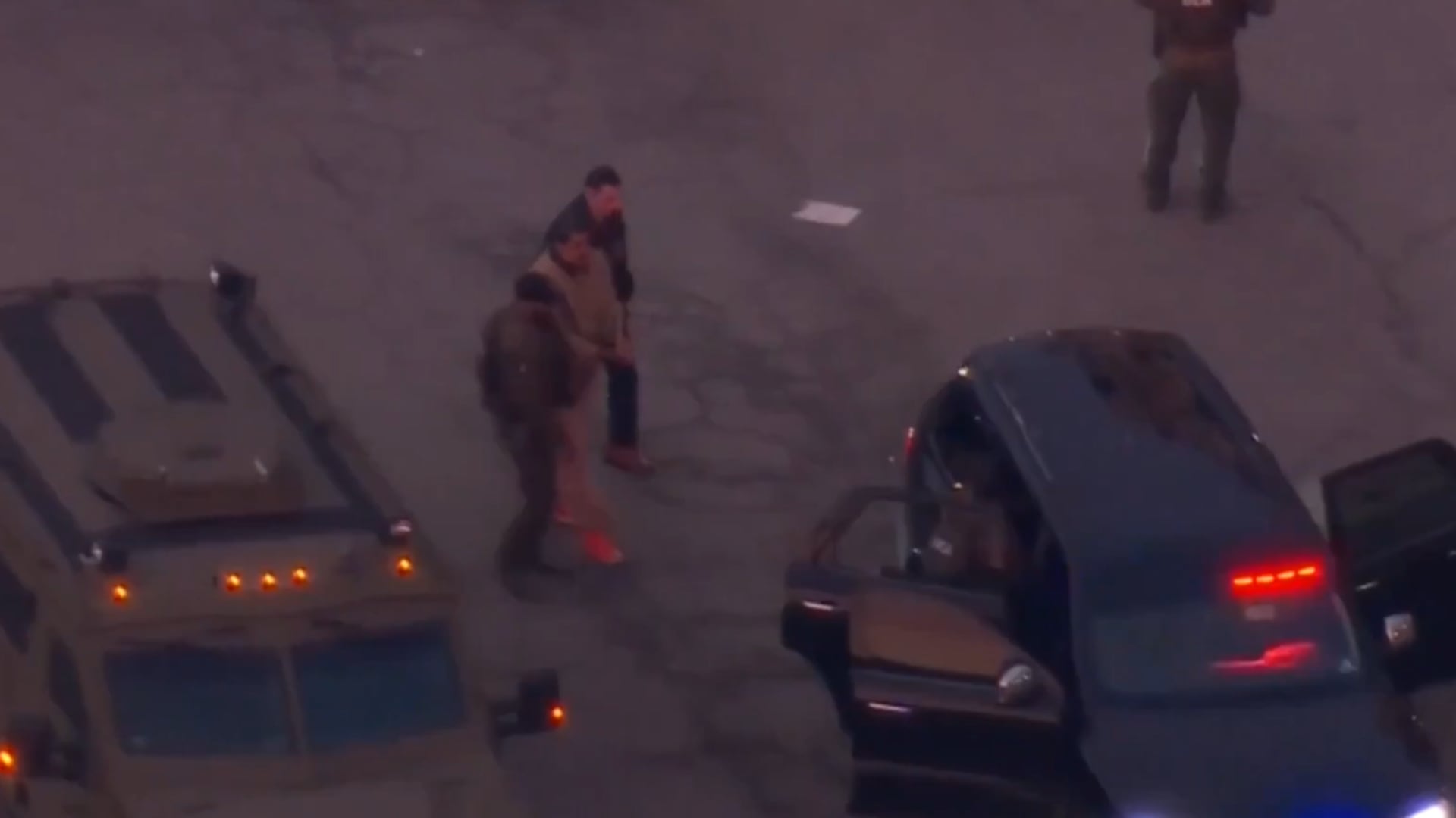 Nicolás Maduro es trasladado a un tribunal de Nueva York.