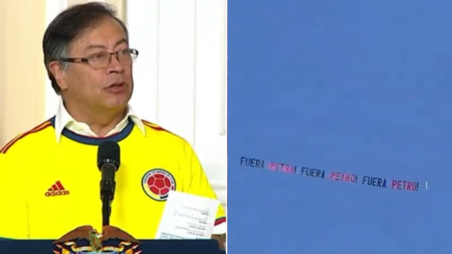 Gustavo Petro salió a relucir en la final de la Copa América