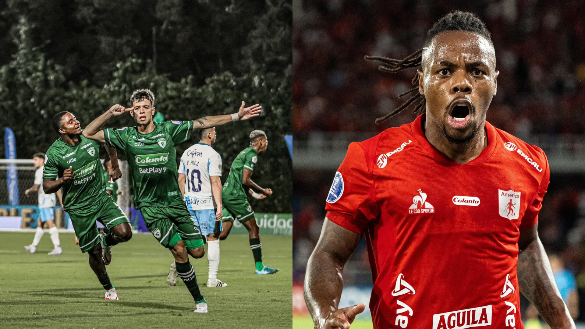 Liga BetPlay - Fotos: Redes sociales de La Equidad y América