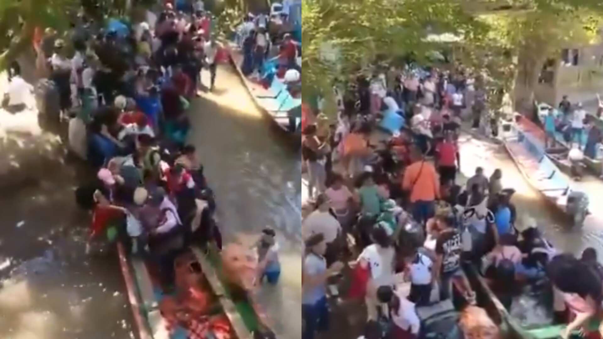 En el Catatumbo la comunidad también está huyendo en Canoas de sus territorios