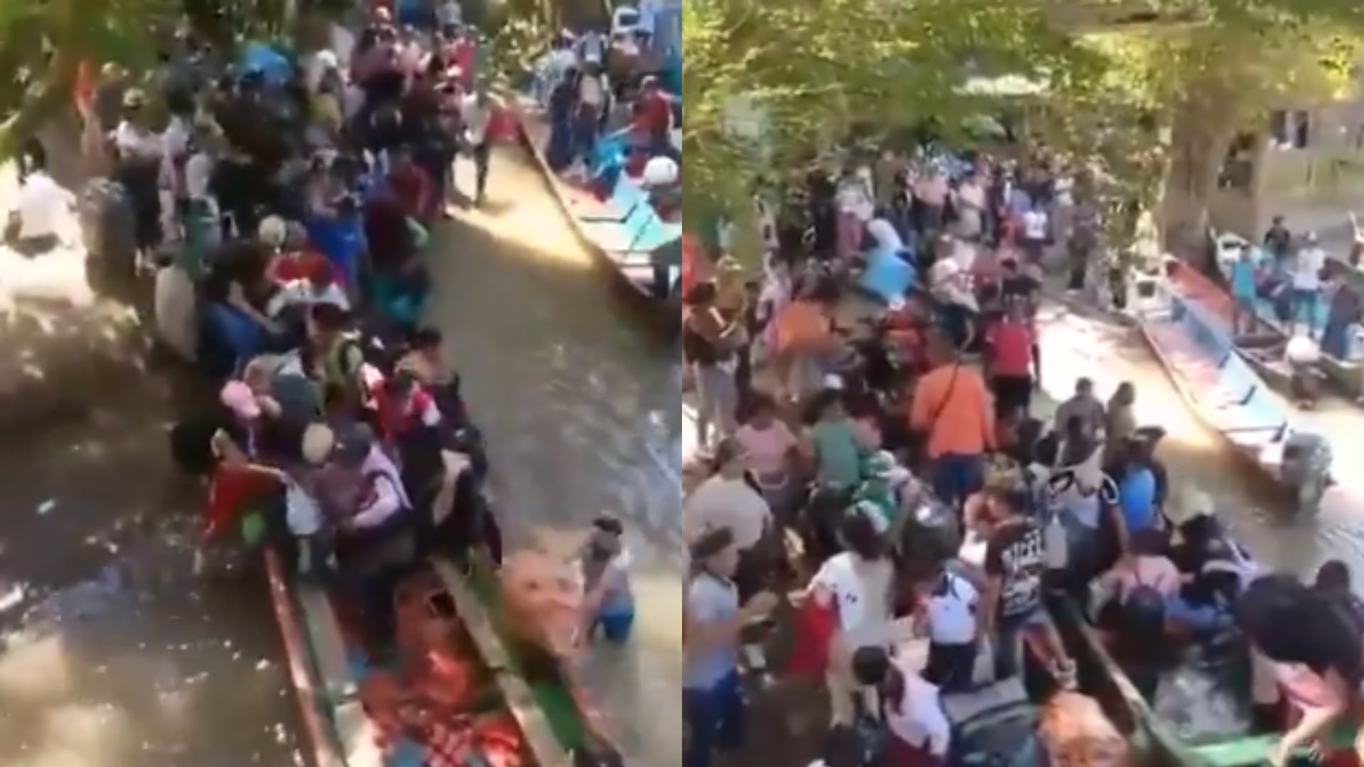 En el Catatumbo la comunidad también está huyendo en Canoas de sus territorios