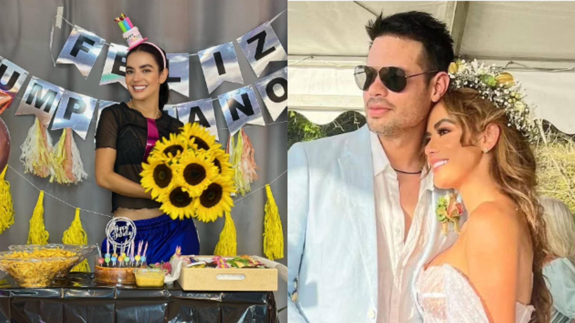 Elianis Garrido comentó la razón por la que no estuvo junto a su esposo en su cumpleaños