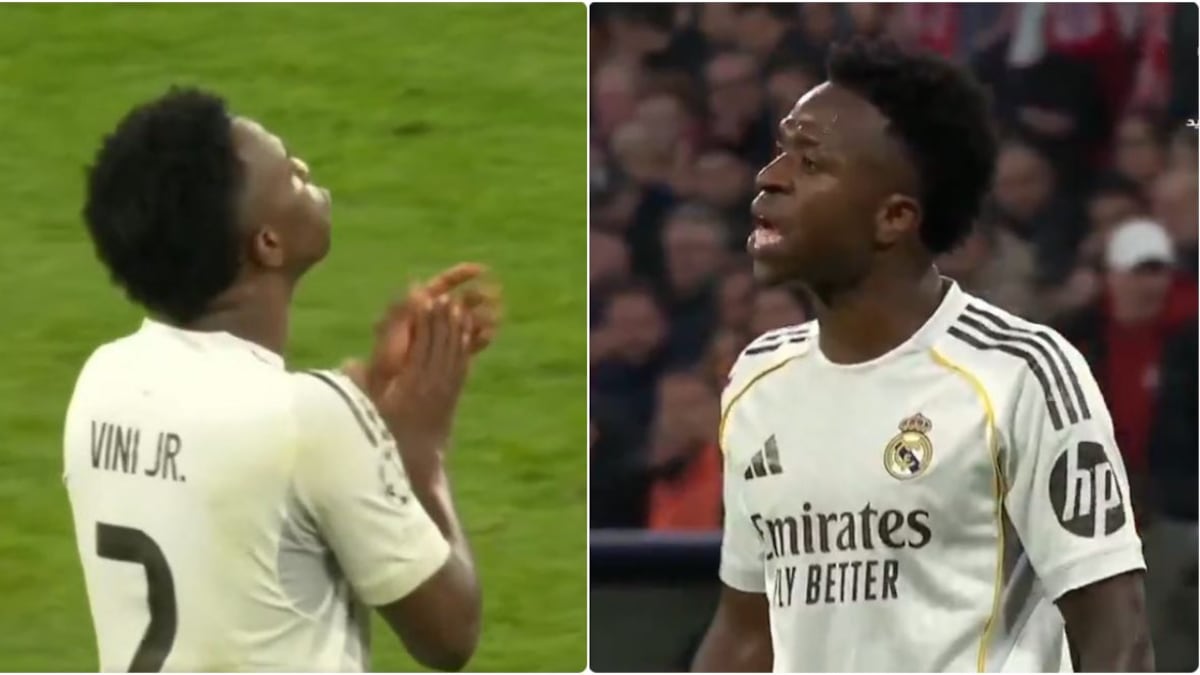 El golazo de Luis Díaz provocó que el sarcasmo de Vinícius Jr con sus propios compañeros