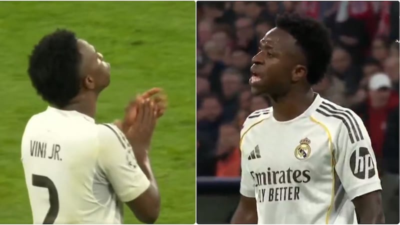 El golazo de Luis Díaz provocó el sarcasmo de Vinícius Jr con sus propios compañeros