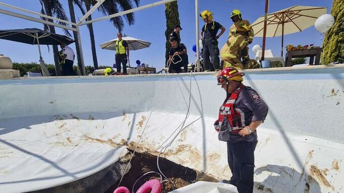Hombre muere succionado en piscina de Israel.