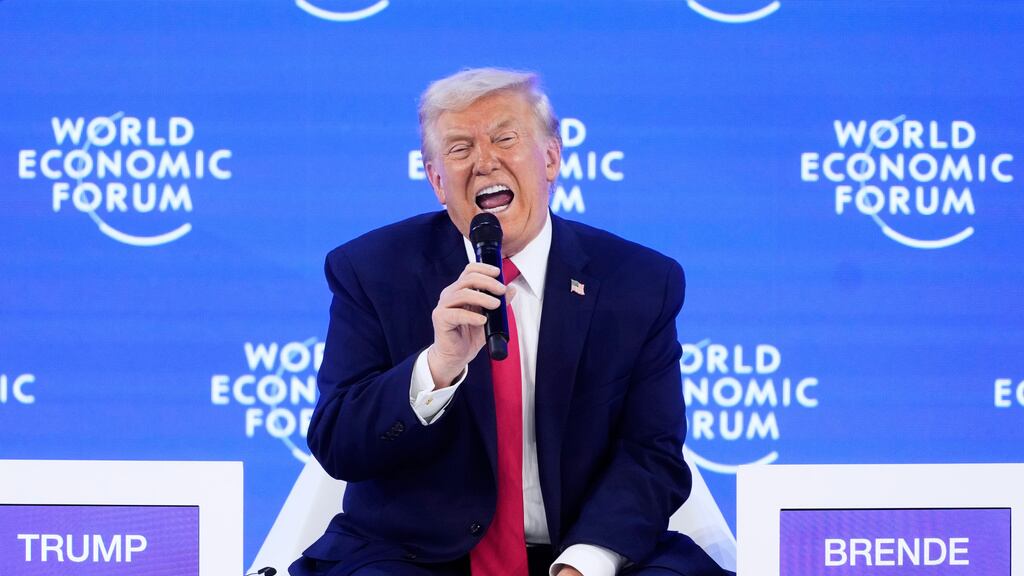 Donald Trump en Davos