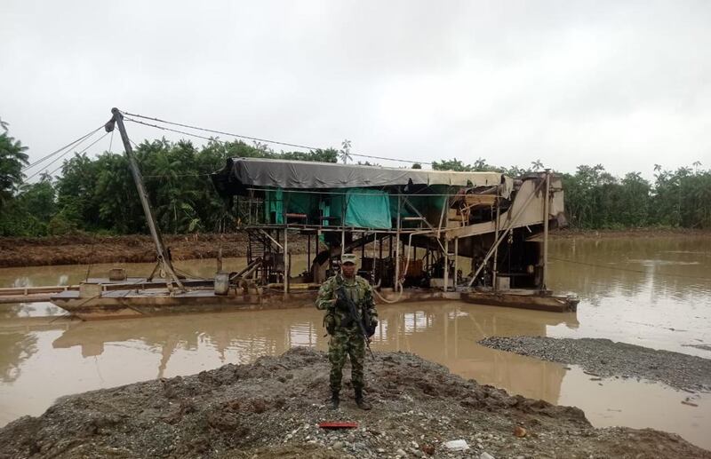 Minería ilegal en Colombia