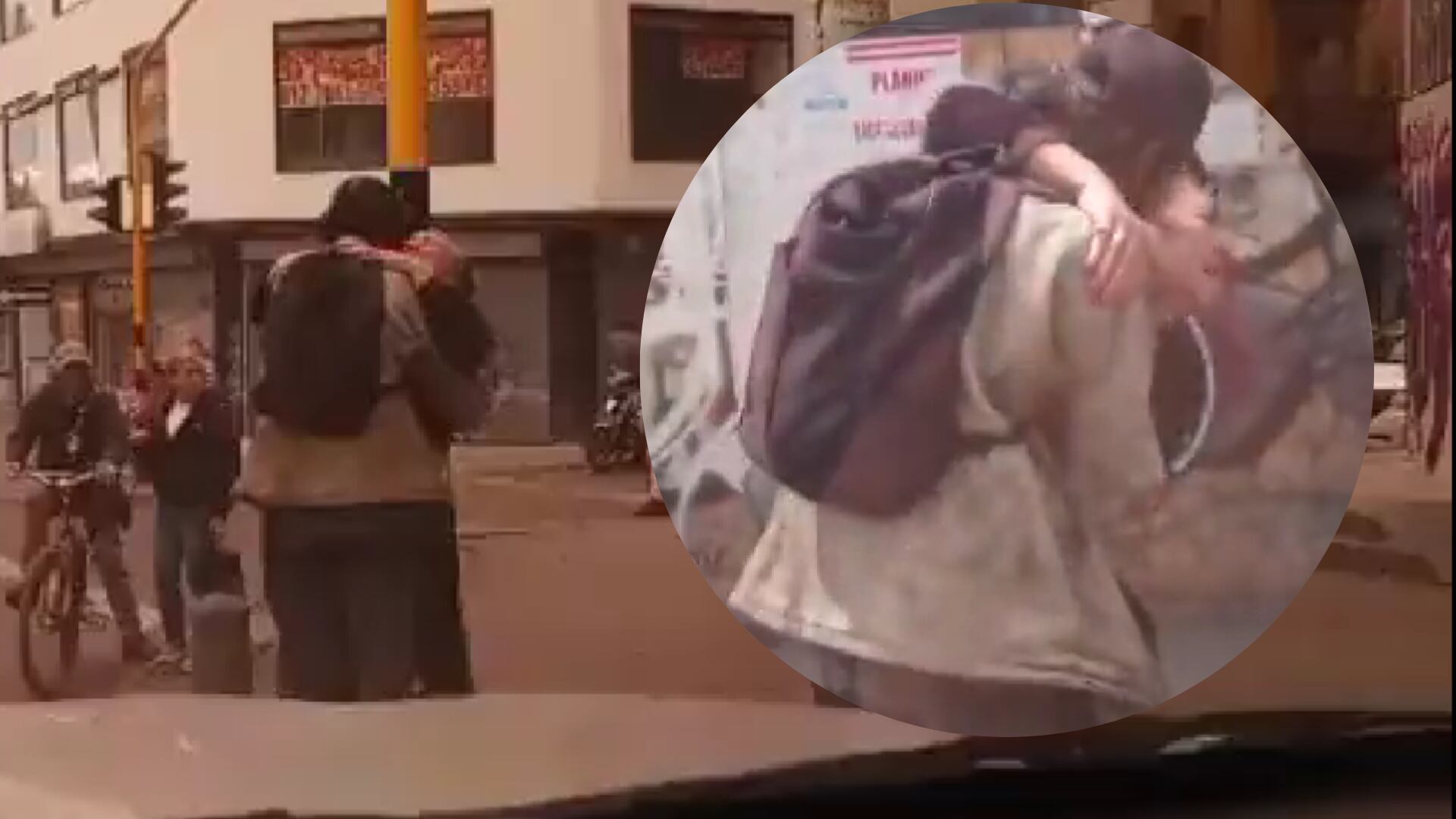 Madre encuentra a su hijo en Bogotá