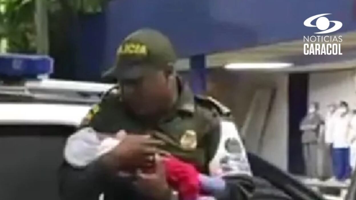 bebe recién nacida hallada en Cali pantallazo tomado de instagram de Caracol