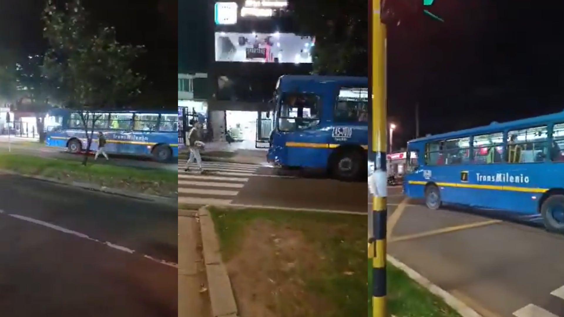 Conductor de Sitp embistió a una moto en Suba.