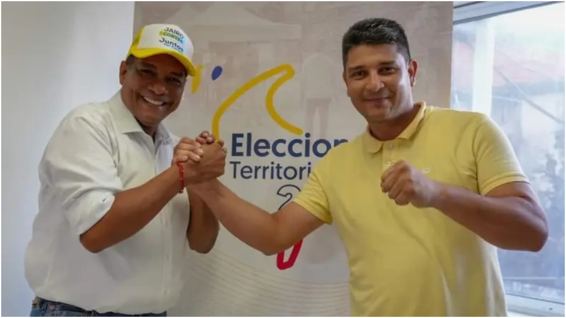 A la derecha de la foto: Félix Henao, alcalde de Tumaco que sufrió intento de sicariato (redes sociales de Félix Henao)