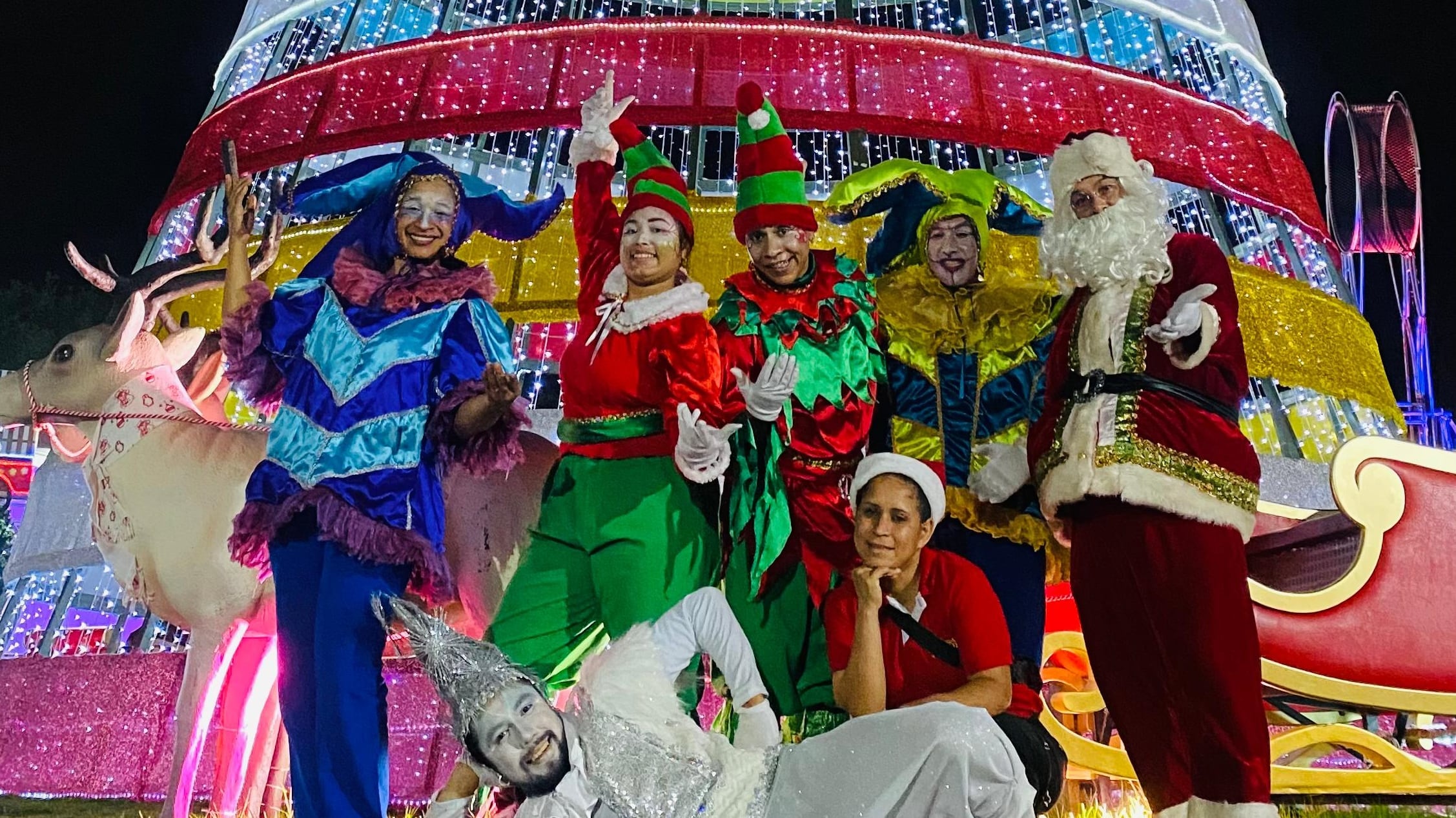 Plan para la familia en Barranquilla: llegó el parque temático Ciudad Navidad.