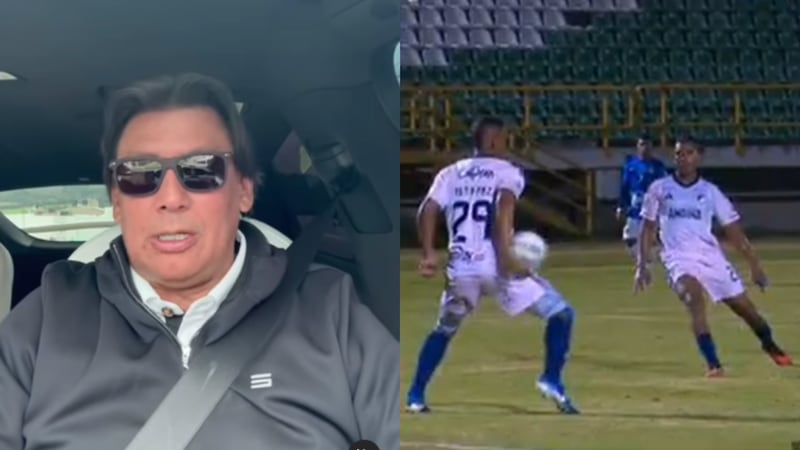 Eduardo Pimentel se despachó en insultos contra los periodistas de Win Sports por penal no sancionado al Boyacá Chicó