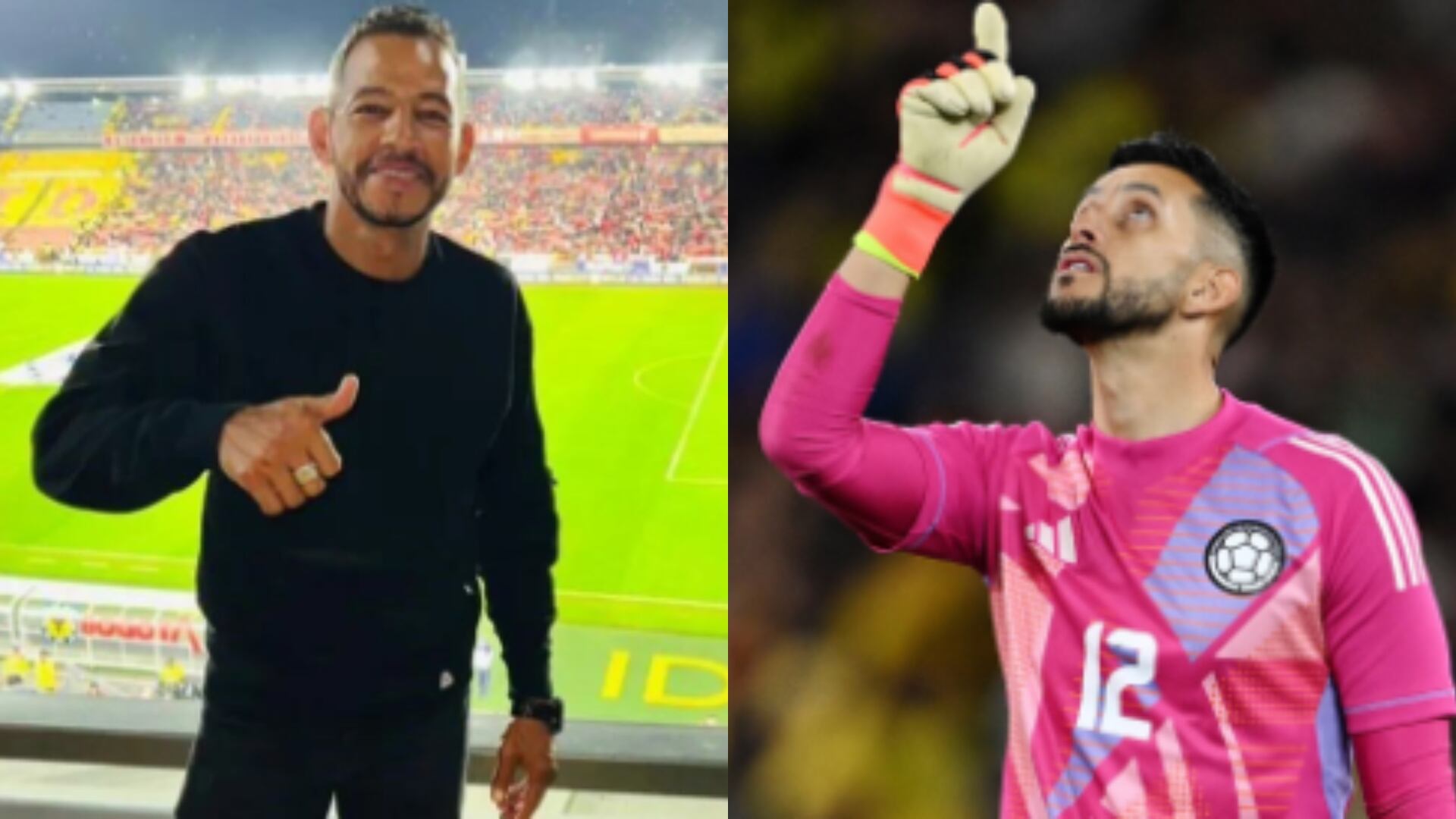 Wilder Medina y Camilo Vargas.