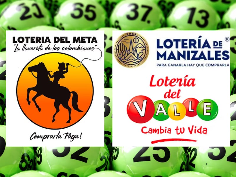Loterías de Meta, Manizales y Valle: Resultados de los sorteos realizados el miércoles 20 de mayo del 2026