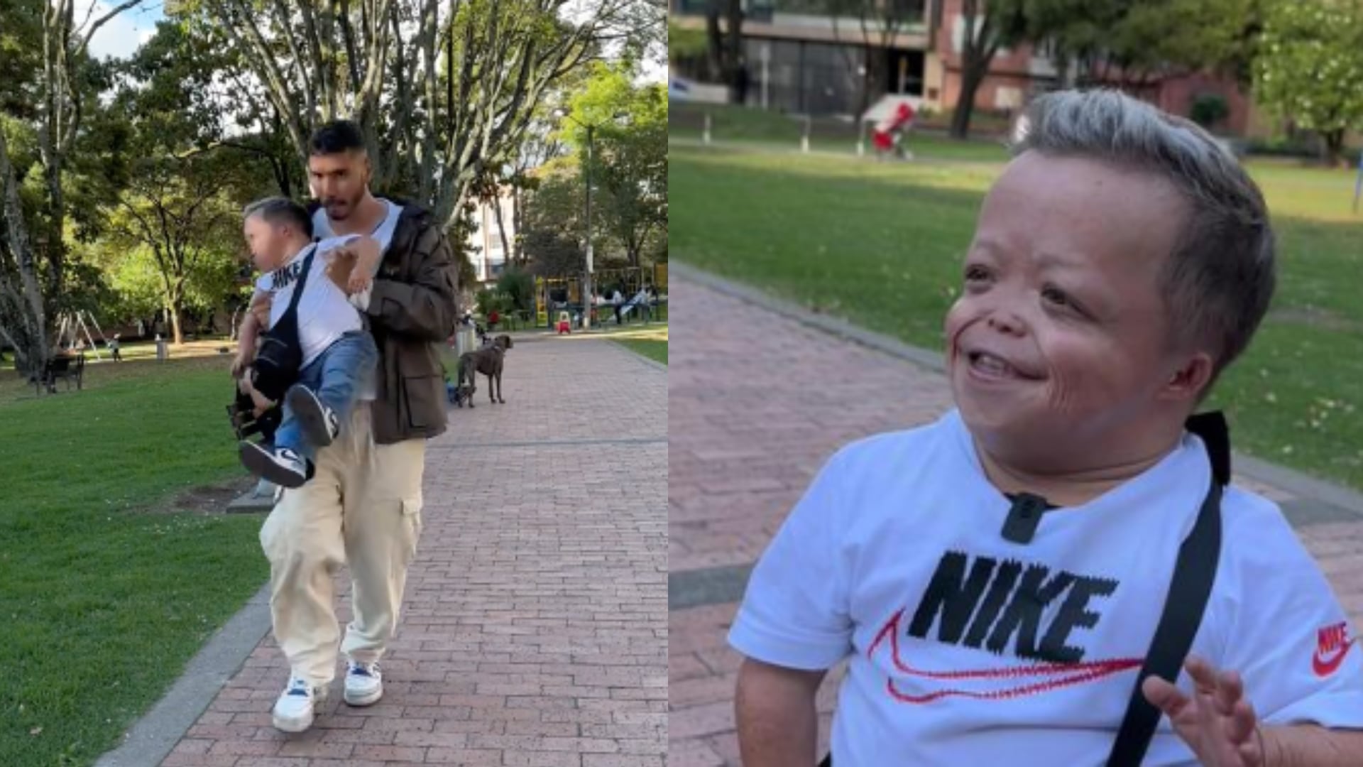 Juanchin creador de contenido con enanismo