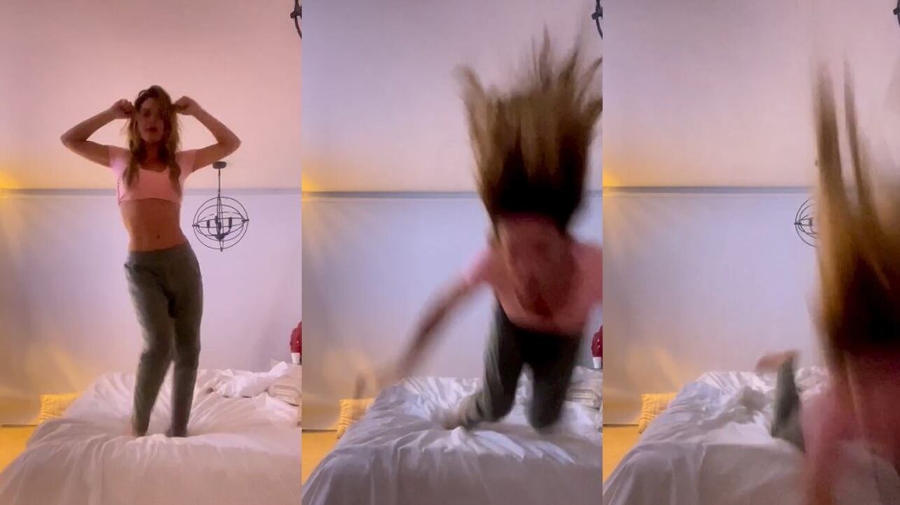 La actriz Nataly Umaña estaba más que eufórica bailando, pero por poco sale volando y pudo traerle consecuencias graves.