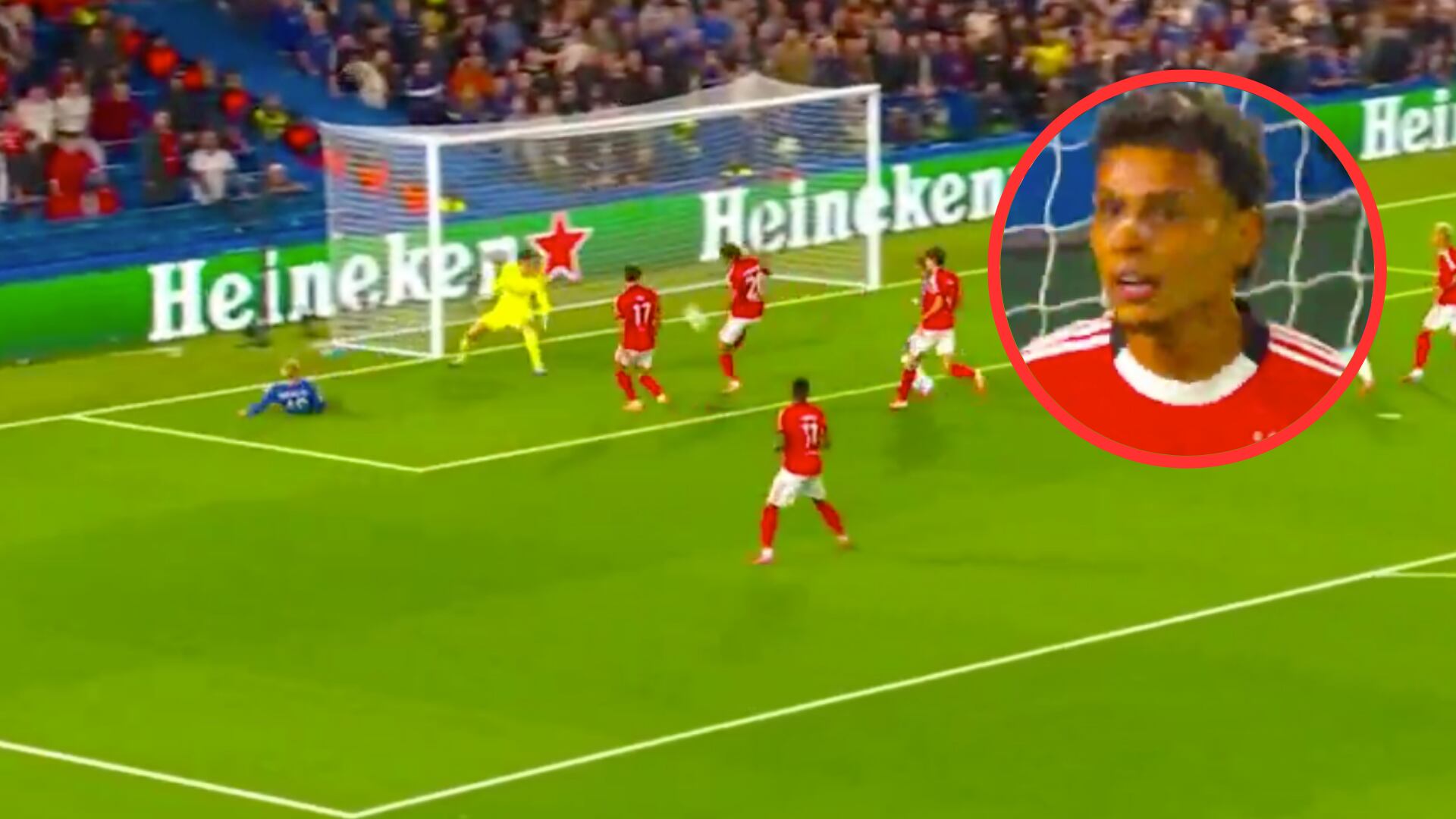 Richard Ríos protagonizó insólito autogol contra Chelsea en la Champions League