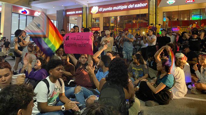 Besatón convocada en Barranquilla.