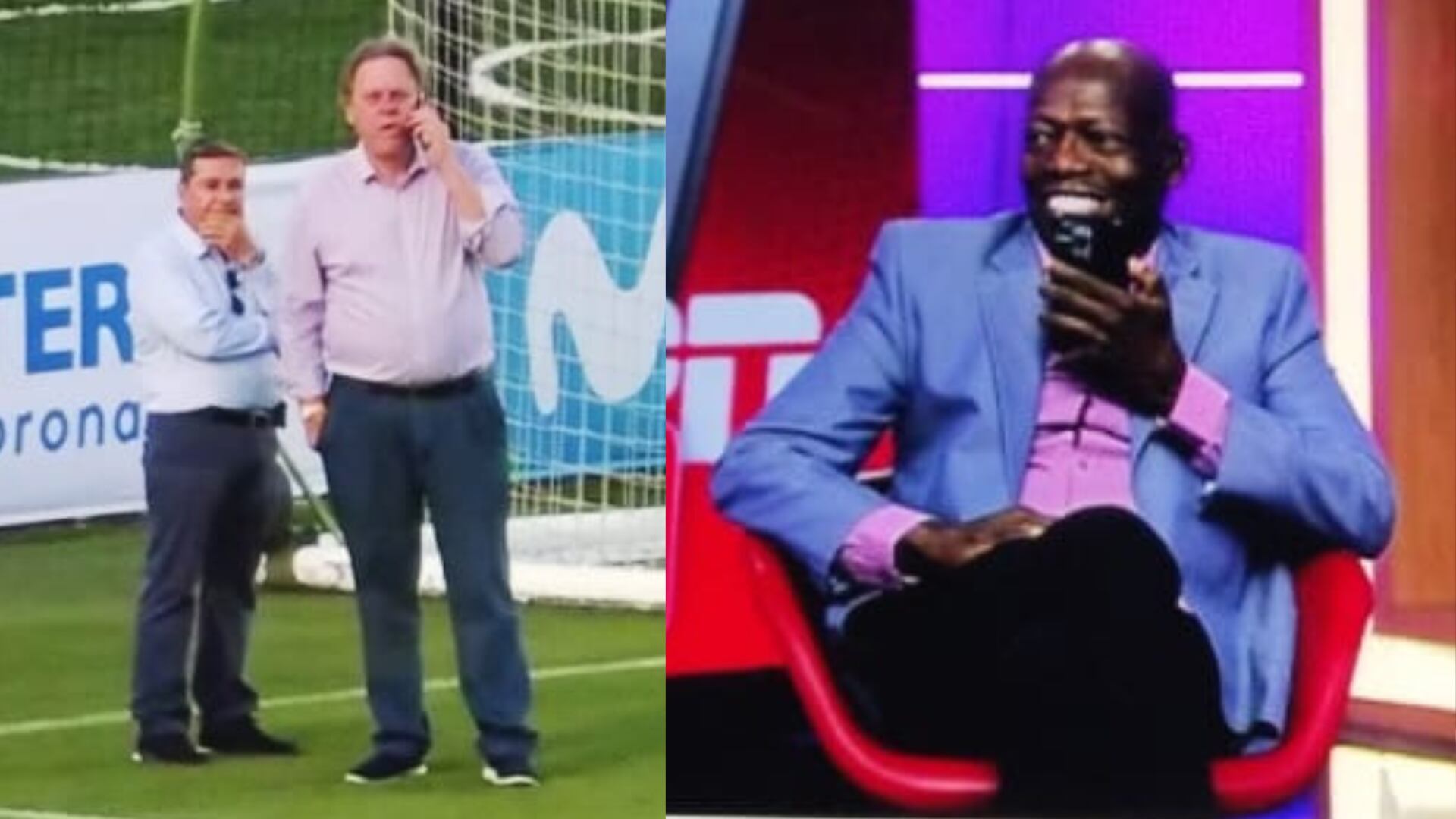 Tino Asprilla le hizo una broma a Ramón Jesurún