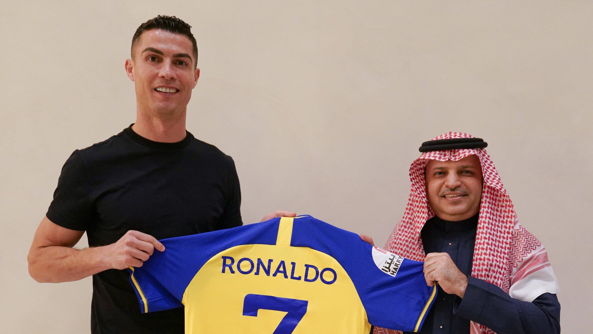 Cristiano Ronaldo llega al Al Nassr.