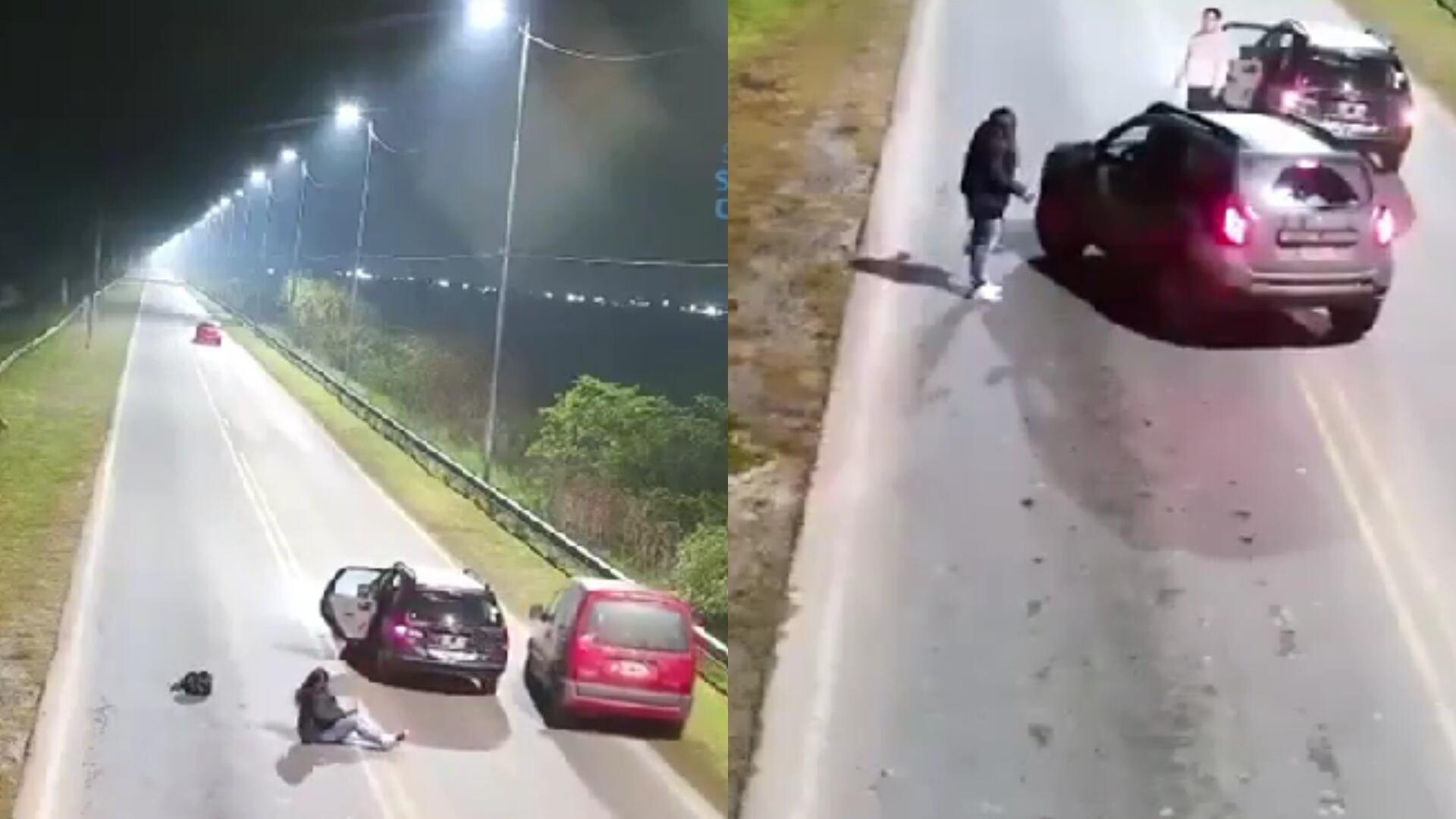 mujer se arrojó de un uber que cambió de ruta (Redes sociales)