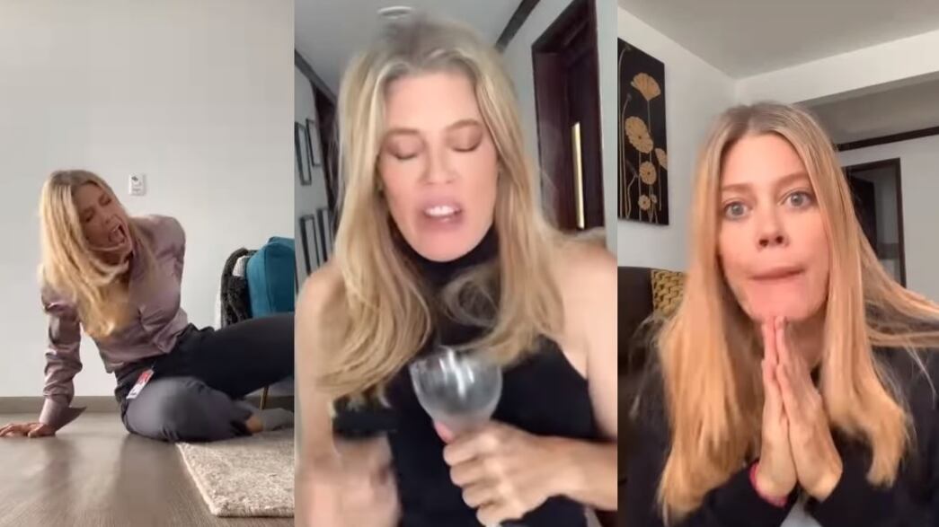 Lorna Cepeda se sumó al trend viral del 2022 que es el baile en el que muchos, de manera sensual, recrean el paso del tema ‘Envolver’ de Anitta.