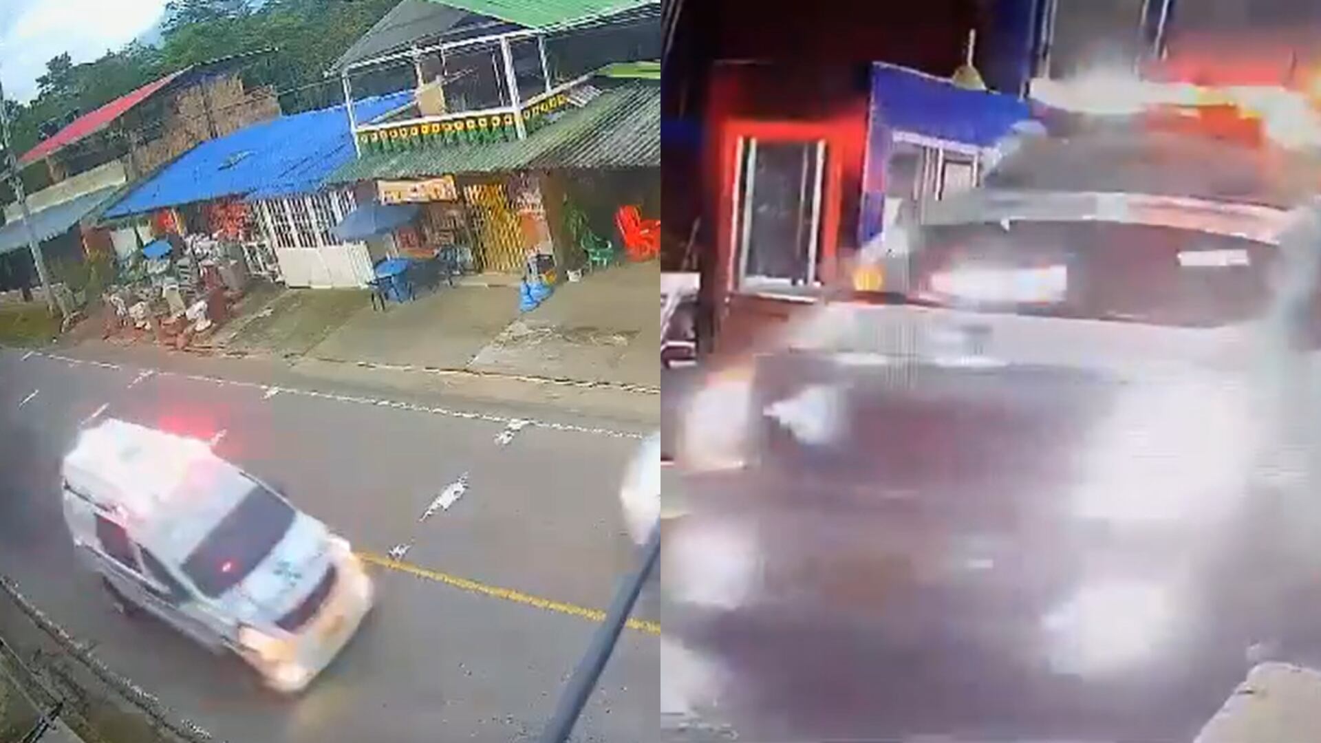 Robo al Banco Agrario en Mesitas del Colegío.