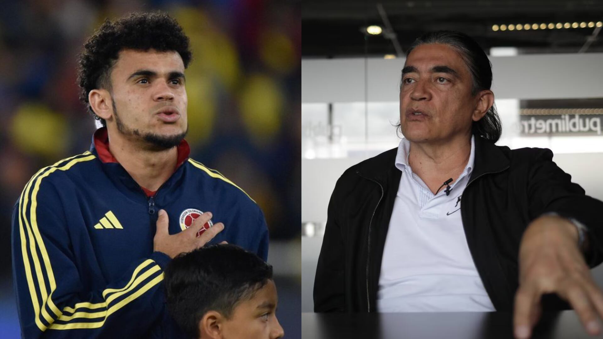 Gustavo Bolívar mostró su apoyo a Luis Díaz por el secuestro de sus padres