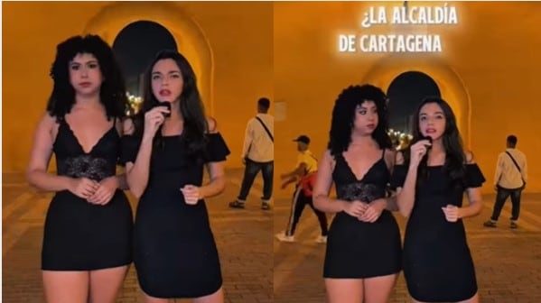 Foto en Cartagena, mujeres denunciaron presunta discriminación por parte de funcionarios de la alcaldía, quienes les habrían restringido el acceso a espacios del centro histórico por su manera de vestir.