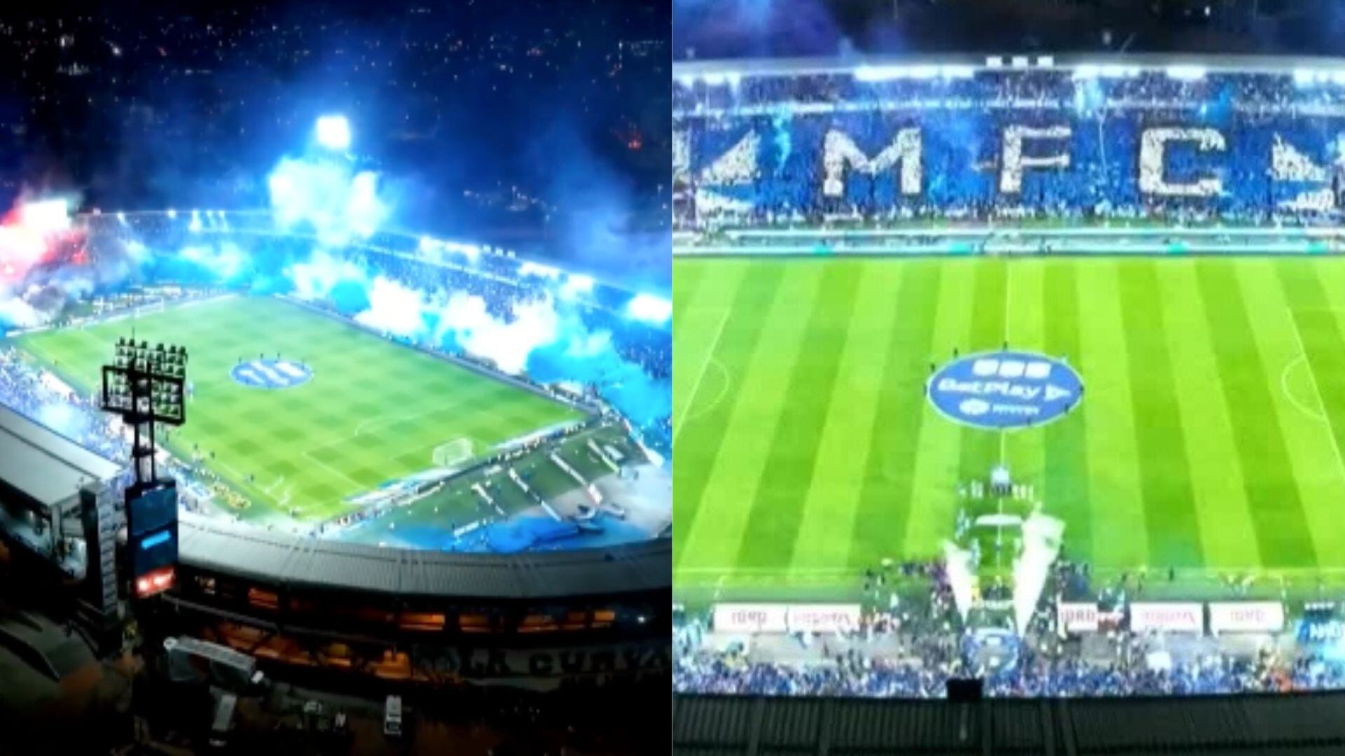 Así fue el recibimiento de la afición de Millonarios en la final ante Nacional.