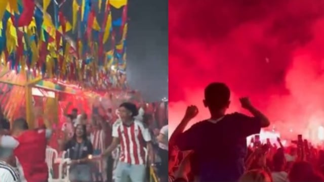 Foto locura rojiblanca en Barranquilla: miles de hinchas celebraron el título de Junior y su estrella 12.
