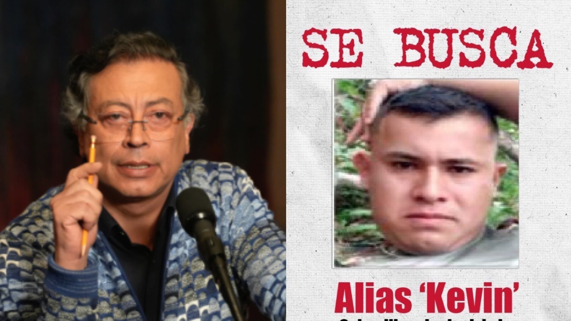 Gustavo Petro confirmó la entrega a las autoridades de alias 'Kevin'