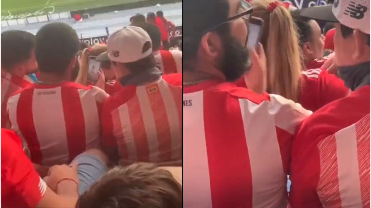 Pillan a hinchas de Junior viendo porno en el estadio ¿Estaba muy malo el partido?