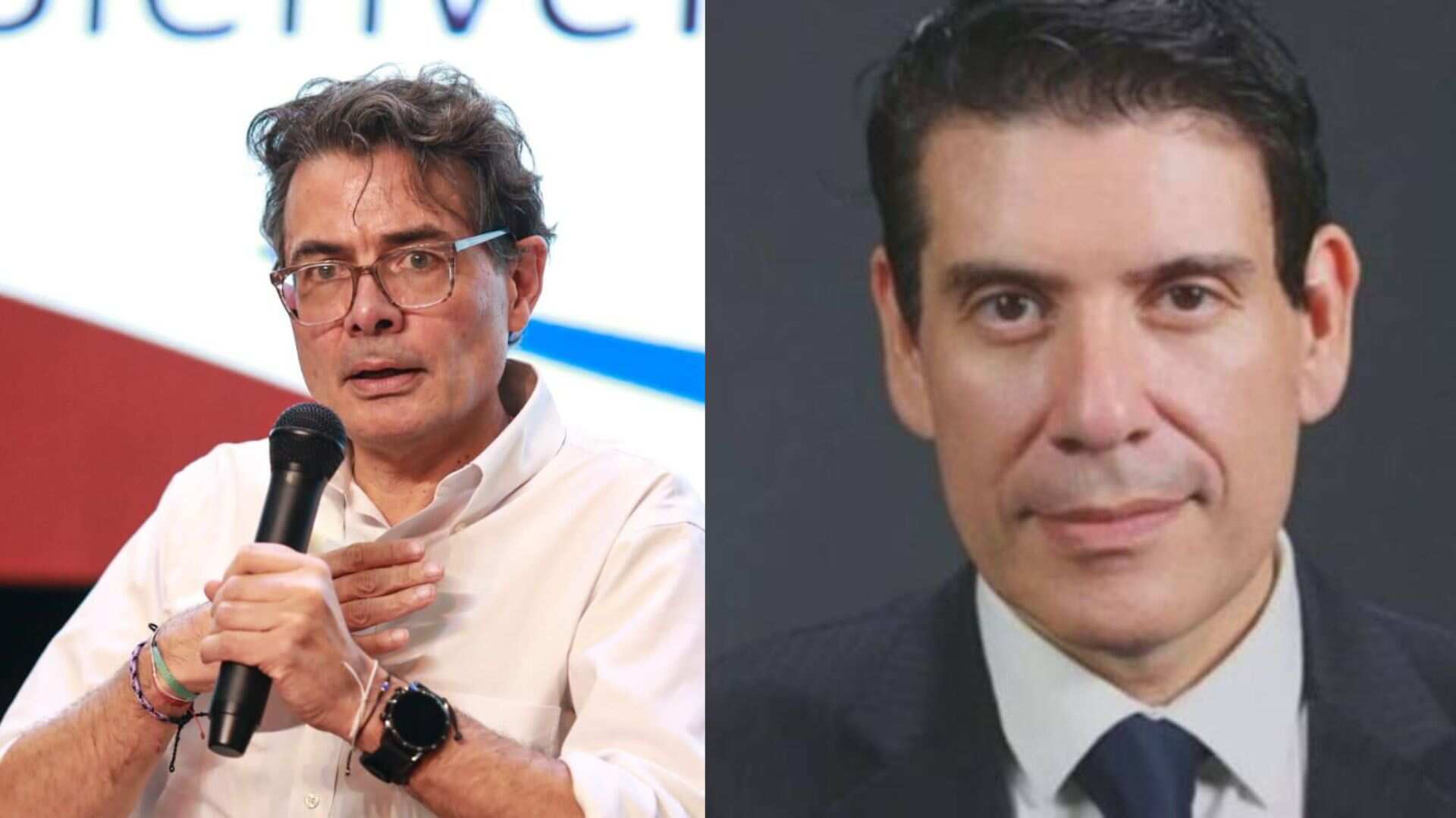Alejandro Gaviria y Mauricio Gaona