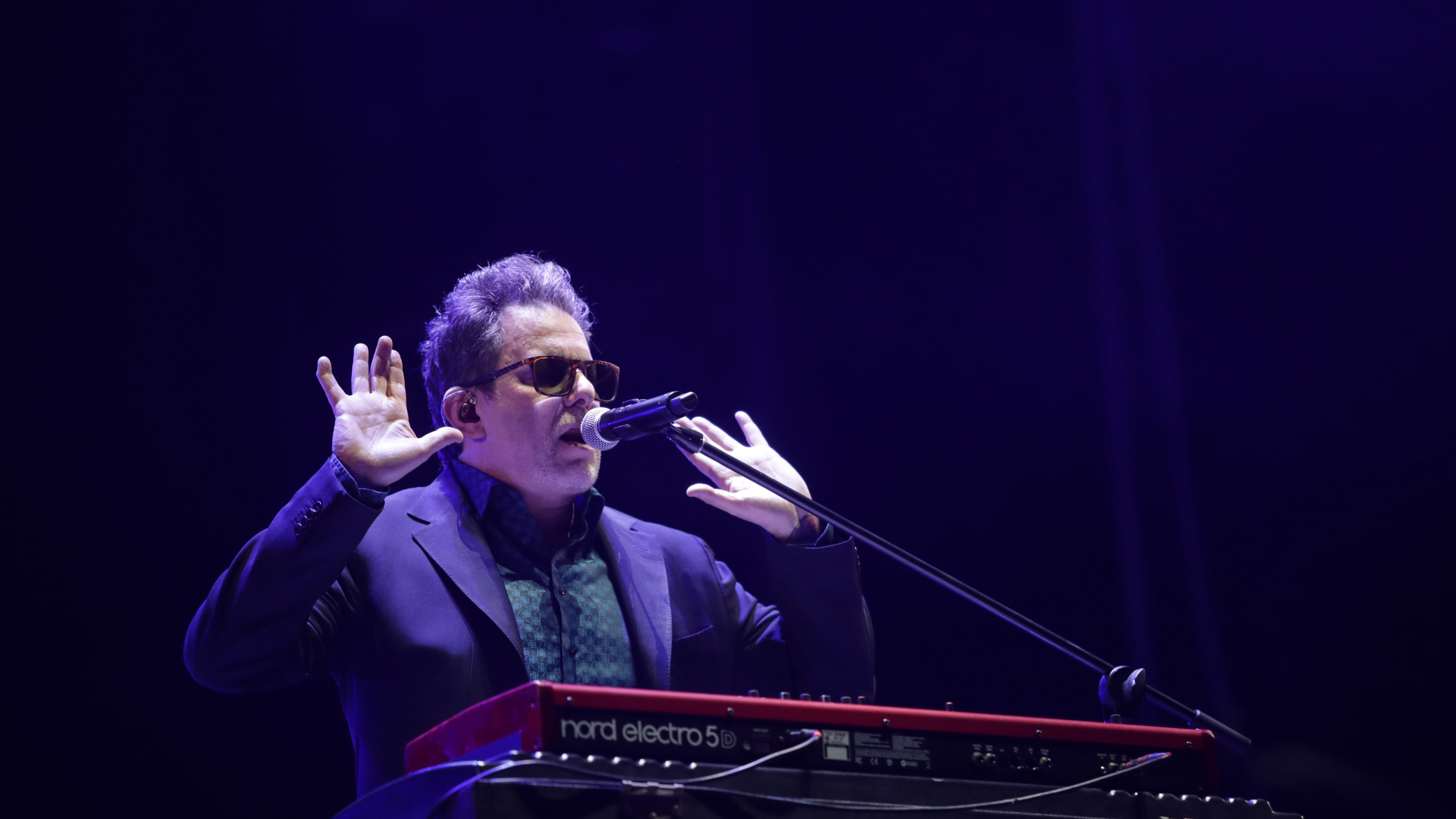 Andrés Calamaro, en vivo en el Festival Cordillera en el Parque Simón Bolívar de Bogotá
