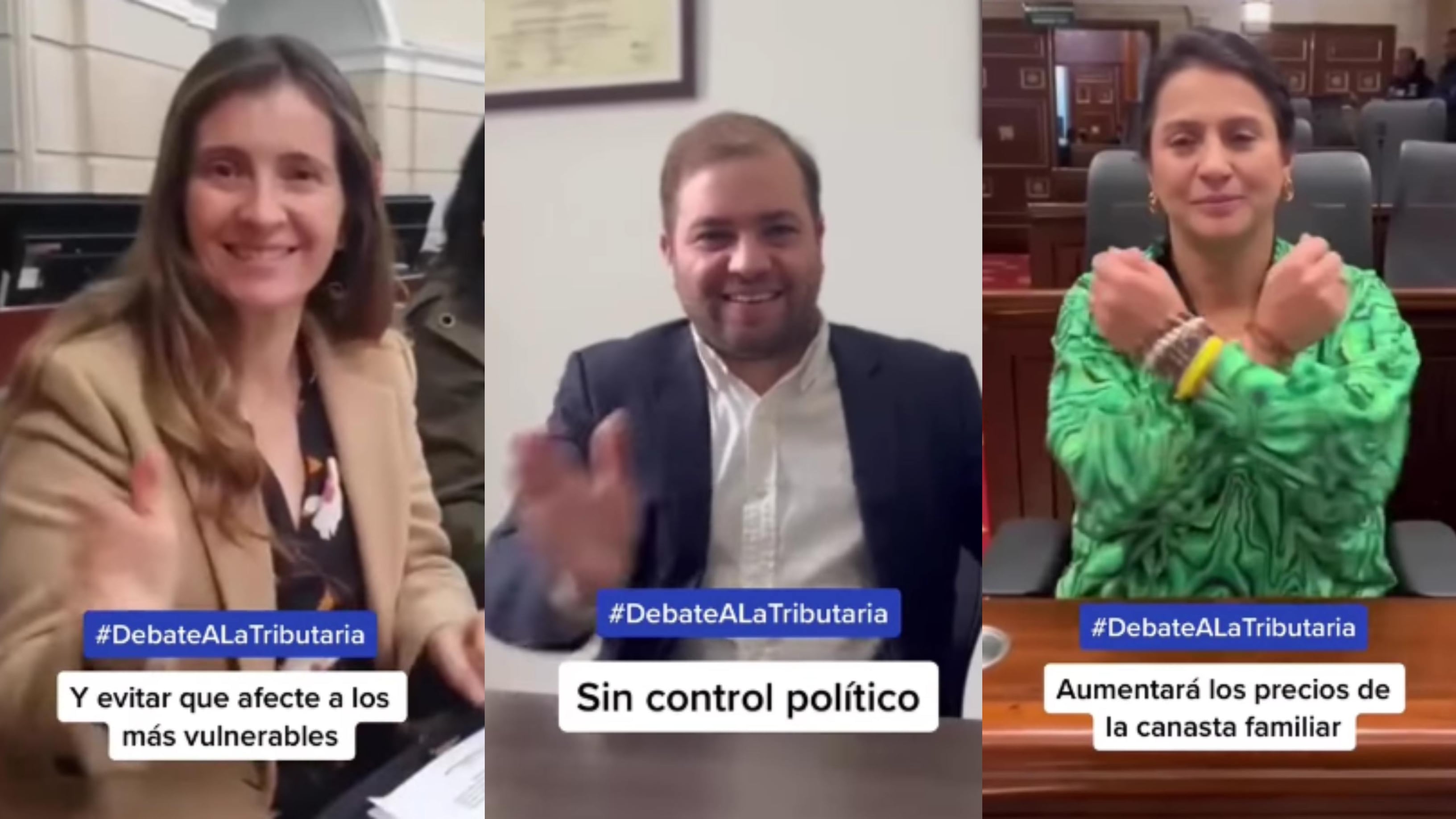Senadores del Centro Democrático se opusieron al pupitrazo de la reforma tributaria.