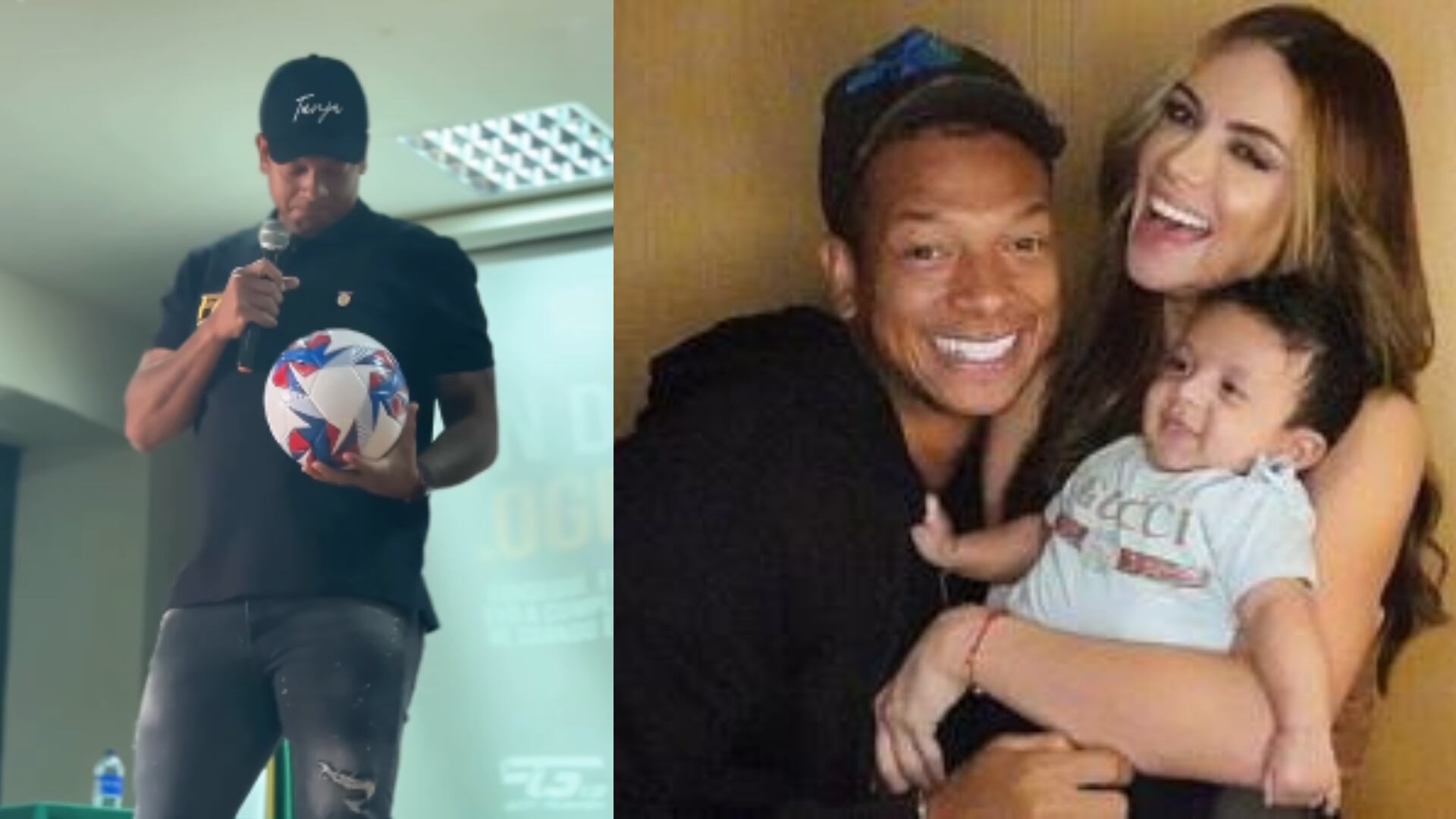 Fredy Guarín habló sobre su hogar con Sara Uribe en conferencia religiosa