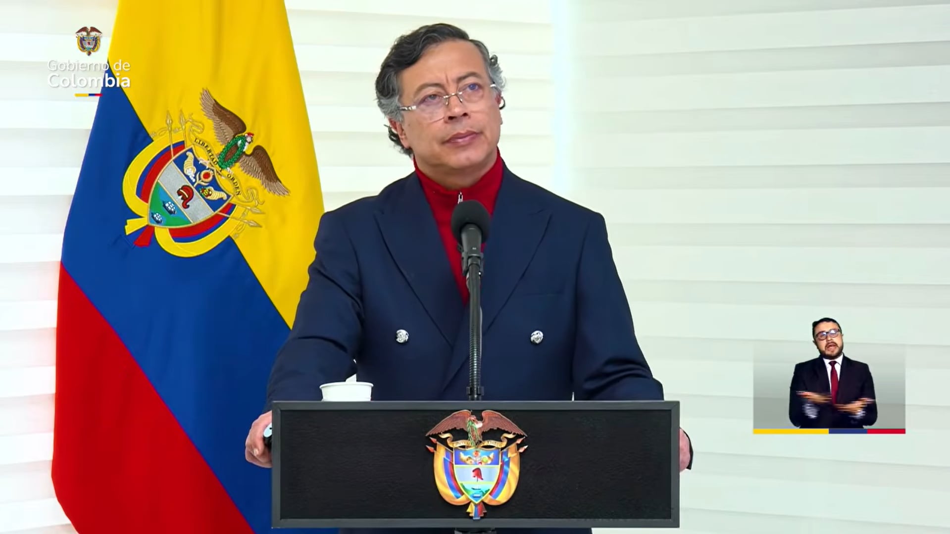 Alocución de Gustavo Petro.