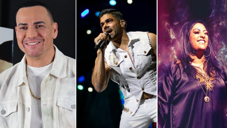 Víctor Manuel, Jerry Rivera y La India