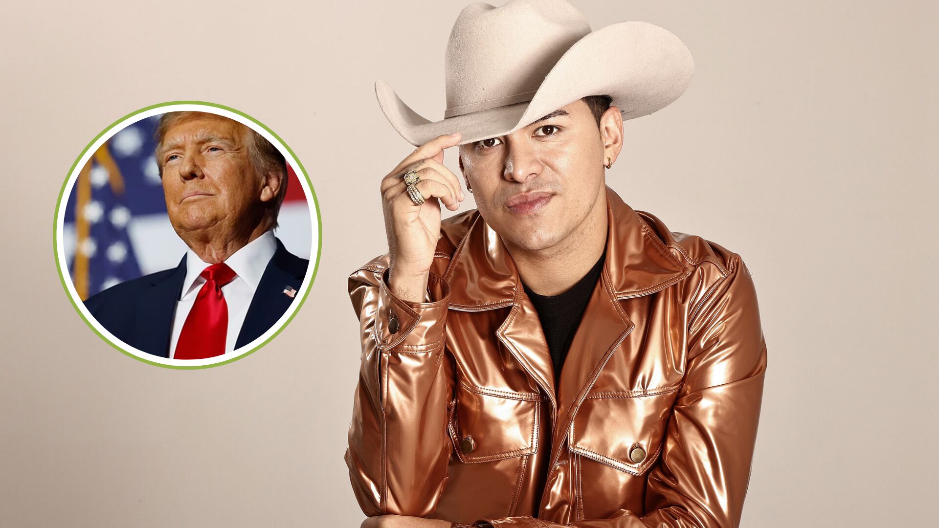 Yeison Jiménez apoyó el triunfo de Donald Trump a las elecciones presidenciales de Estados Unidos